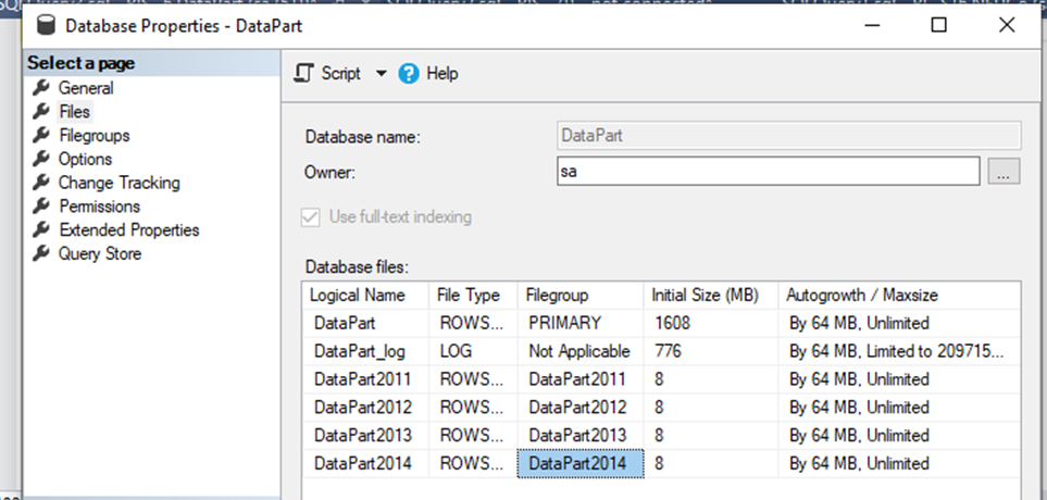 horizontal data partitioning